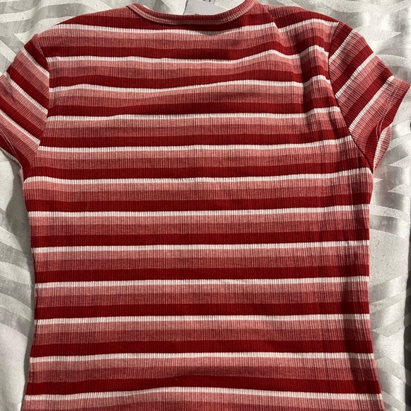 Reformation Red and White Striped Top, worn once perfect condition! - Picture 2 of 3